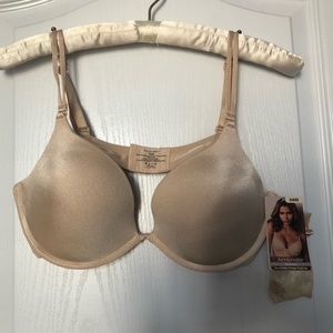 Ambrielle Convertible Plunge Push-Up 38B